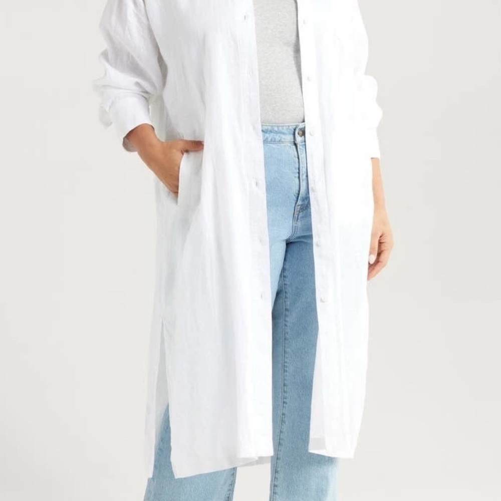 Caslon Linen Duster